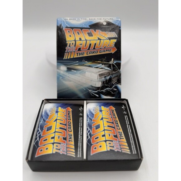 Back to the Future Card Game Complete 80’s Movies Family Game Night - Picture 3 of 5